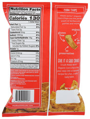 MADE WITH: Organic Corn Chips, 9 oz