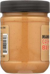 MANNA ORGANICS: Roasted Cashew Bliss Manna Butter, 12 oz