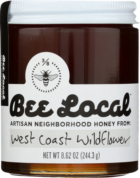 BEE LOCAL: West Coast Wildflower Honey, 8.62 oz