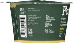 FORAGER: Organic Coconut Cashewgurt Mango, 4 oz