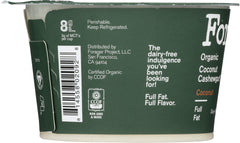 FORAGER: Organic Cashewgurt Coconut, 4 oz