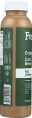 FORAGER: Organic Cold Brew Fat Coffee, 12 oz