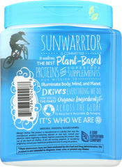 SUNWARRIOR: Warrior Blend Natural Plant Based Protein Powder, 375 gm