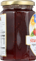 MEDITERRANEAN ORGANICS: Preserve Strawberry Organic, 13 oz