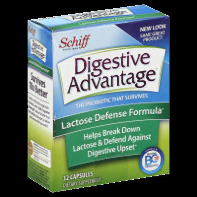 SCHIFF BIO FOODS: Digest Lactose Defense, 32 cp