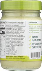 CHOSEN FOODS: Mayo Avocado Oil Wasabi, 12 oz