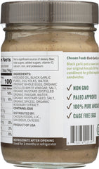 CHOSEN FOODS: Mayo Avocado Oil Black Garlic, 12 oz