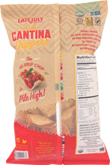 LATE JULY: Chips White Corn Organic Cantina Dippers, 8 oz
