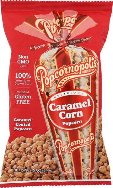 POPCORNOPOLIS: Caramel Corn Popcorn, 10 oz