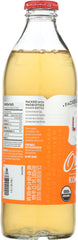 LIVE SODA: Orange Kombucha, 12 oz