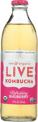 LIVE: Refreshing Rhuberry Kombucha, 12 oz