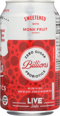 LIVE SODA: Zero Calorie Soda Cola with Probiotics 6-12oz, 72 oz