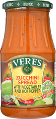 VERES: Zucchini Spread with Vegetables & Hot Pepper, 17.6 fl oz