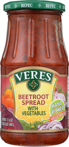 VERES: Beet Root with Vegetable Spread, 17.6 oz