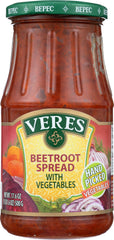 VERES: Beet Root with Vegetable Spread, 17.6 oz