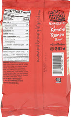 MIKES MIGHTY GOOD: Kimchi Vegan Ramen Soup, 2.3 oz