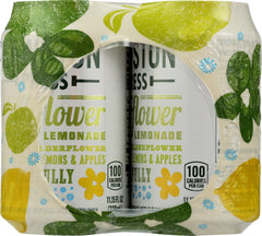 CAWSTON PRESS: Elderflower Sparkling Lemonade Pack of 4, 1320 ml