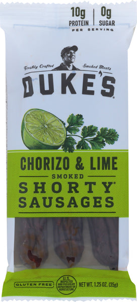 DUKES: SAUSAGE SHRTY CHRZO LIME (1.250 OZ)