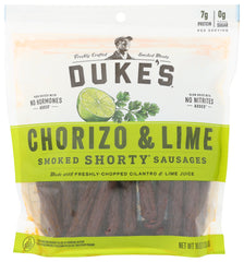 DUKES: Sausages Chorizo Lime, 16 oz
