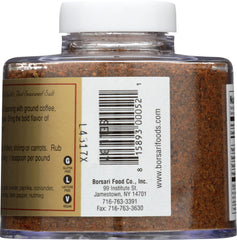 BORSARI: Seasoning Coffee Rub, 3.5 oz