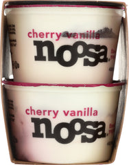 NOOSA YOGHURT: Cherry Vanilla Yoghurt 4 pack, 16 oz