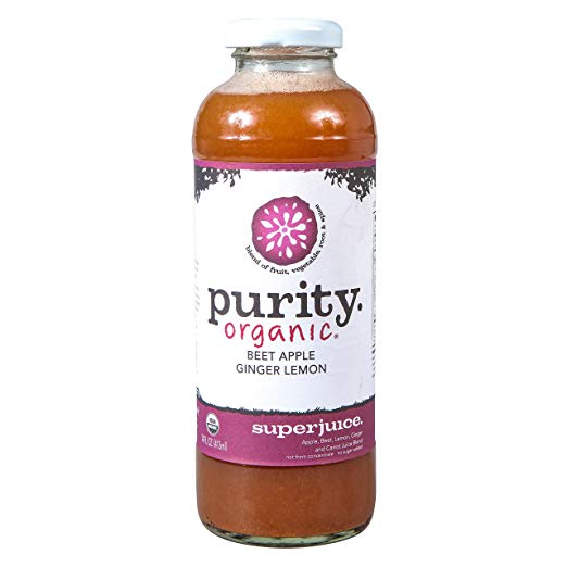 PURITY ORGANIC: Superjuice Beet Apple Ginger Lemon, 14 oz