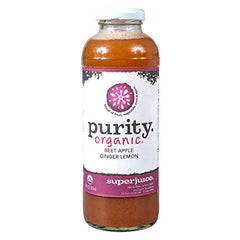 PURITY ORGANIC: Superjuice Beet Apple Ginger Lemon, 14 oz