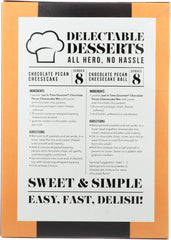 JUST IN TIME GOURMET: Cheesecake Chocolate Pecan Mix, 8.29 oz