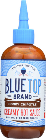 BLUE TOP BRAND: Creamy Hot Sauce Honey Chipotle, 9 oz