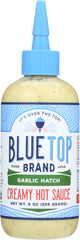 BLUE TOP BRAND: Creamy Hot Sauce Garlic Hatch, 9 oz