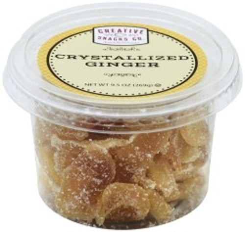 CREATIVE SNACK: Cup Ginger Crystallized, 9.5 oz