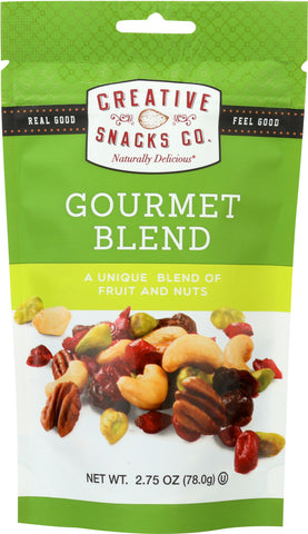 CREATIVE SNACK: Nuts Gourmet Blend, 2.75 oz