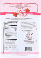 CREATIVE SNACK: Strawberry Yogurt Pretzels, 7 oz