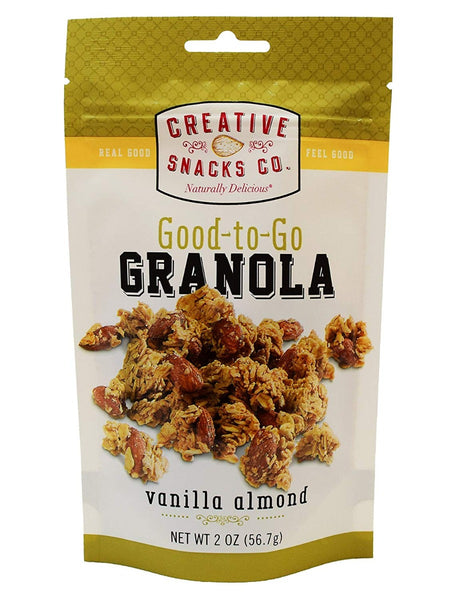 CREATIVE SNACK: Vanilla Almond Granola, 2 oz