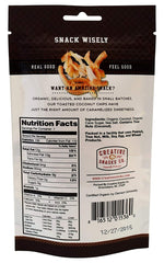 CREATIVE SNACK: Organic Toasted Coconut Chips, 1 oz