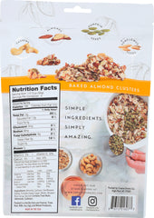 CREATIVE SNACKS: Almond Clusters Nut Cashews Pumpkin Seeds & Sunflower Seeds, 4 oz