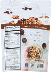 CREATIVE SNACKS: Almond Cluster Nuts Cranberry And Cacao, 4 oz