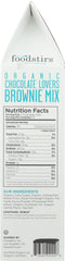 FOODSTIRS: Organic Chocolate Lovers Brownie Mix, 13.9 oz