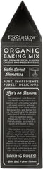 FOODSTIRS: Organic Brooklyn Salted Chocolate Chip Brownie Mix, 17.9 oz