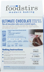 FOODSTIRS: Ultimate Chocolate Cake Mix, 23.28 oz