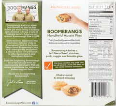 BOOMERANG'S: Steak & Potato Pies, 12 oz