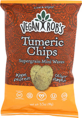 VEGANROBS: CHIP RICE TUMERIC (3.500 OZ)