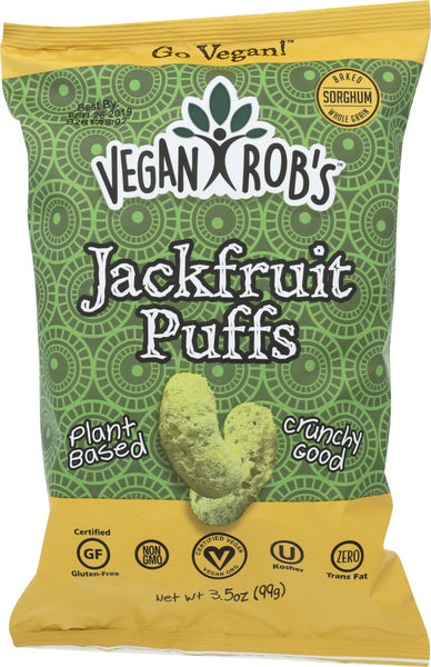 VEGANROBS: Jackfruit Puffs, 3.5 oz