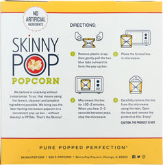 SKINNY POP: POPCORN BOWL BTTR MICRO 3 (8.400 OZ)