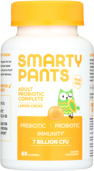 SMARTYPANTS: Probiotic Adult Lemon Crème, 60 pc