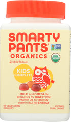 SMARTYPANTS: Organic Kids Complete Vitamin, 90 ea