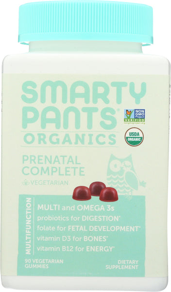 SMARTYPANTS: Organic Prenatal Complete Vitamin, 90 ea