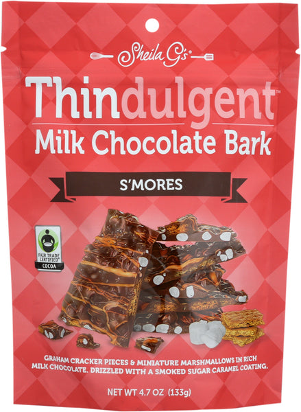 SHEILA GS: Milk Chocolate Bark S'mores, 4.7 oz