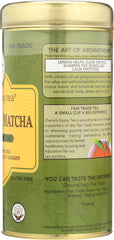 ZHENAS GYPSY TEA: Tea Green Lemon, Ginger Matcha, 22 bg, 1.14 oz