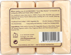 A LA MAISON: Fig & Basil Bar Soap 4 Bars Value Pack, 14 oz